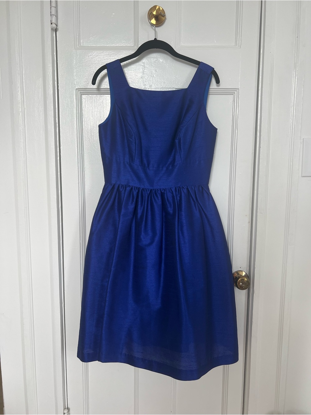 Alfred Sung | Royal Blue Sleeveless Fit-and-Flare Dress